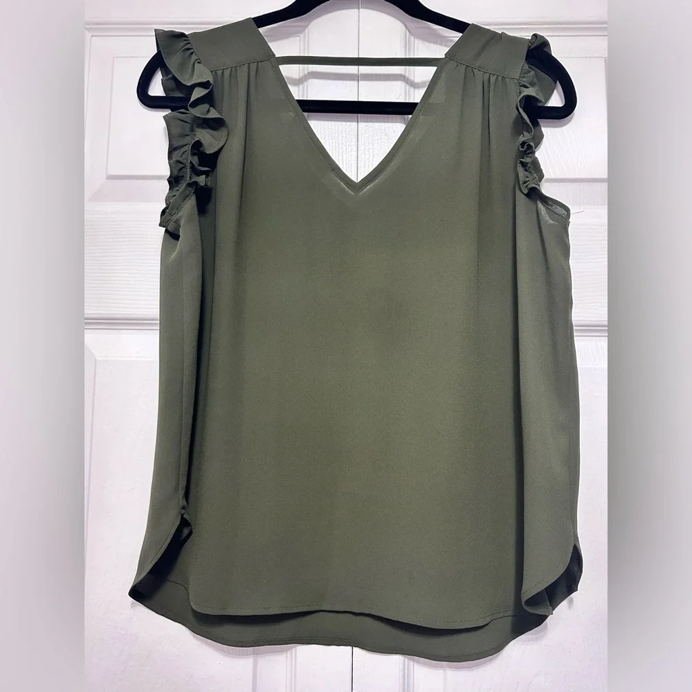 Loft Ruffle Sleeve Top - Picture 7 of 9